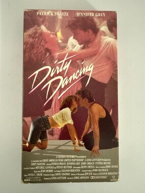 Dirty Dancing VHS (1987) Patrick Swayze Jennifer Grey Vestron Video Classic